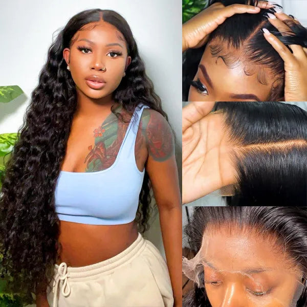 Human Hair Glueless Brazilian Lace Frontal