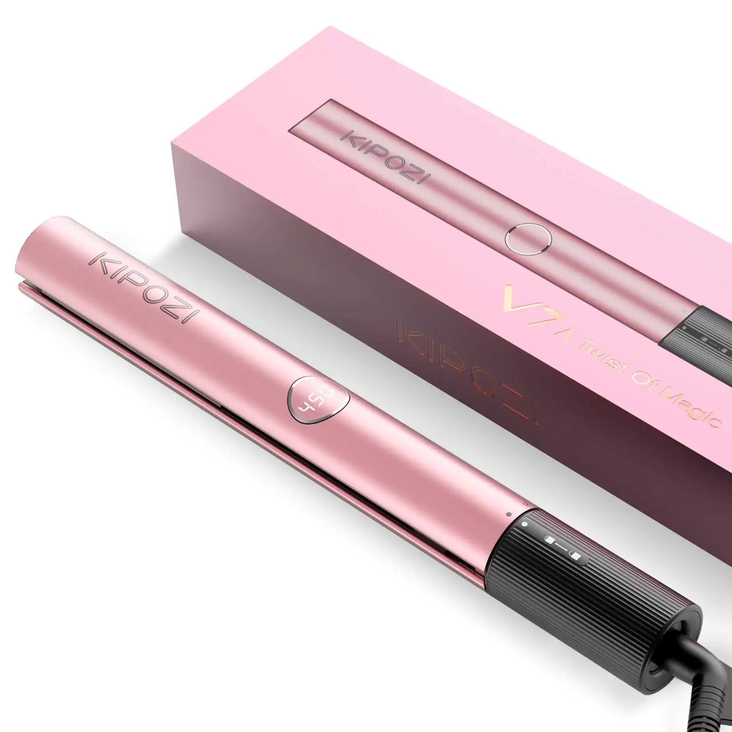 Luxury Hair Straightener 2 in 1 Flat Iron