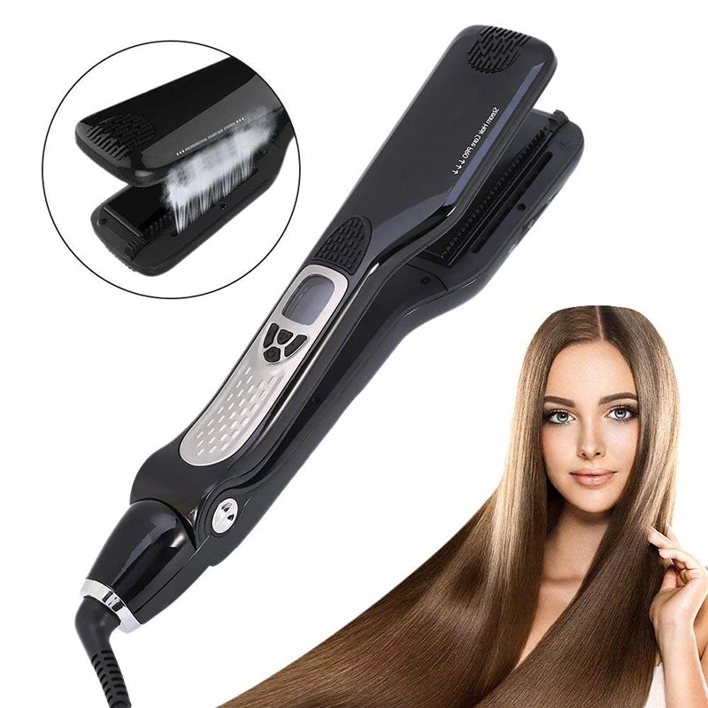 Steam Titanium Ceramic Flat Iron