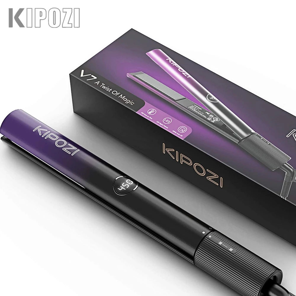 Luxury Hair Straightener 2 in 1 Flat Iron