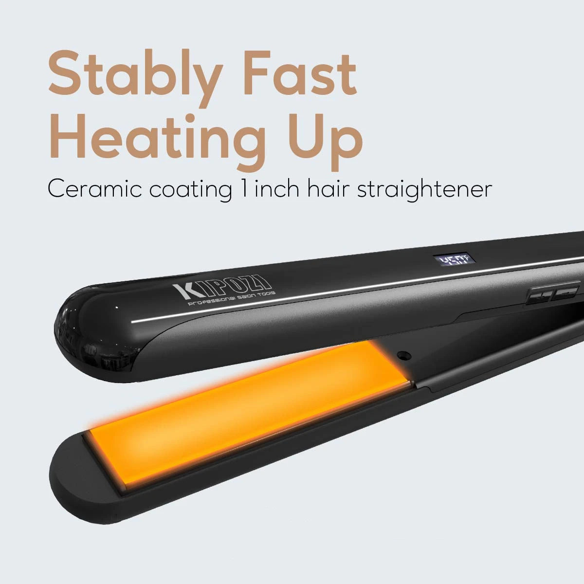 Professional Hair Flat Iron 2 In 1