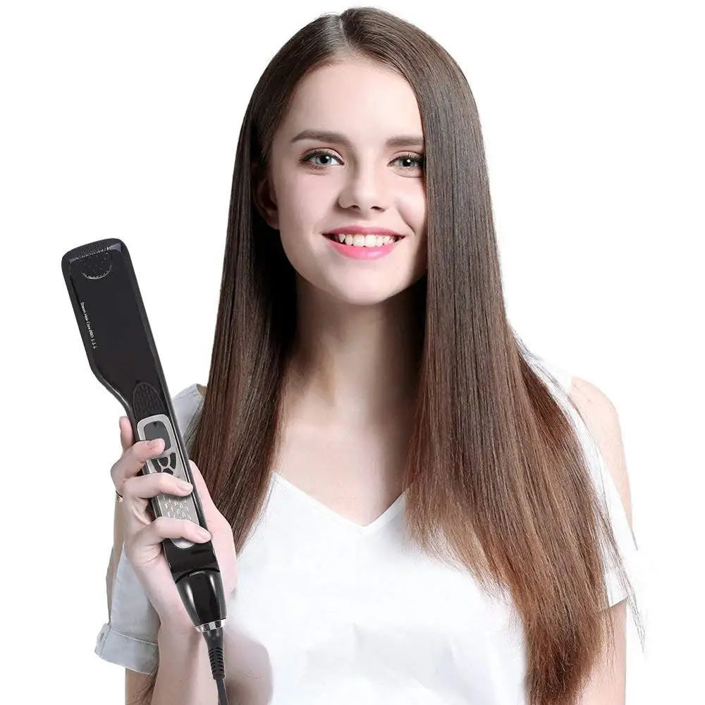 Steam Titanium Ceramic Flat Iron