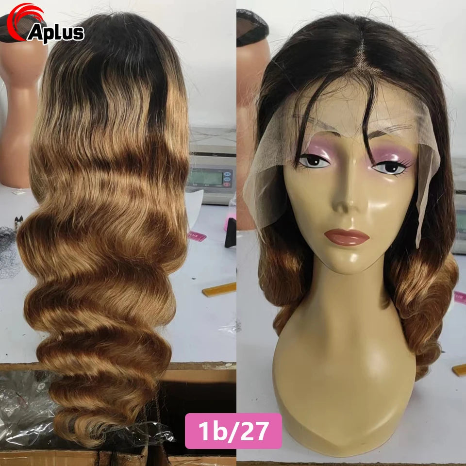 Honey Blonde Wig Body Wave