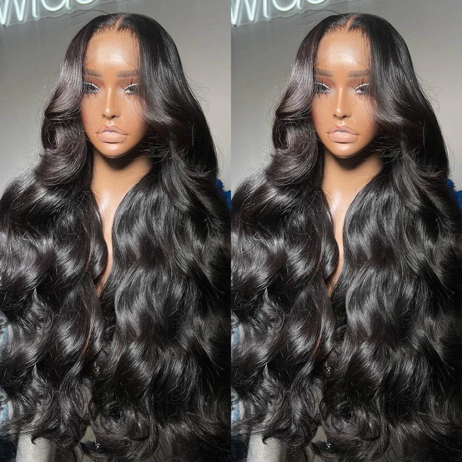 Human Hair Wigs Wavy Glueless Pre Plucked