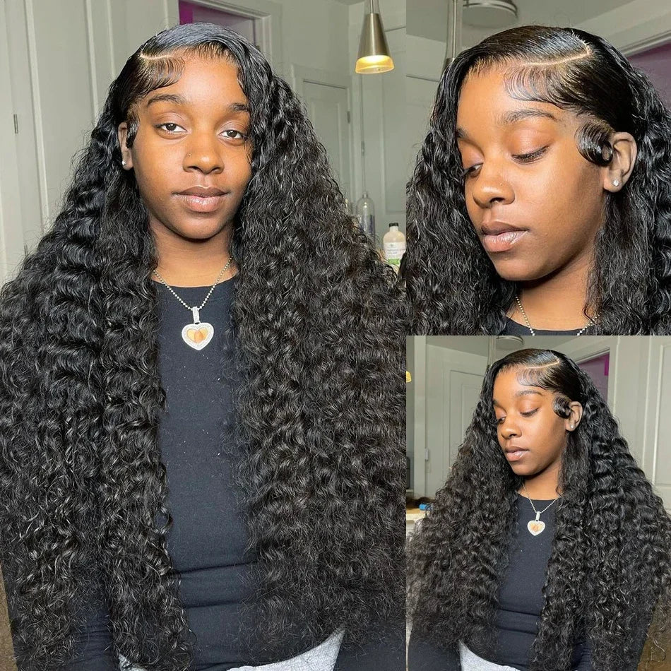 Brazilian Kinky Curly Lace Front Wigs