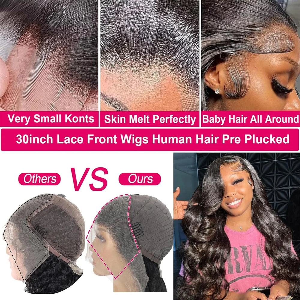 Human Hair Pre Plucked 360 Wig