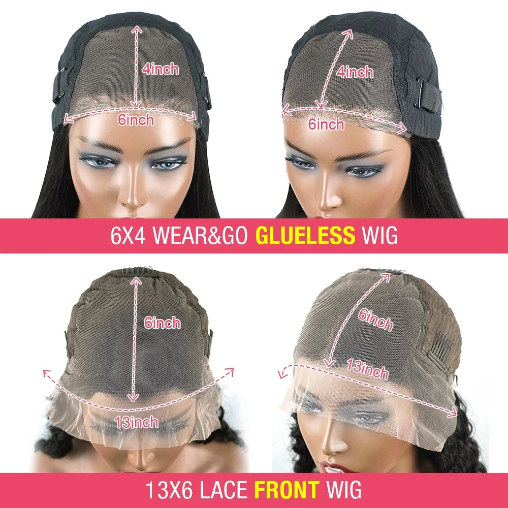 Wear Go Glueless Wig Bone Straight