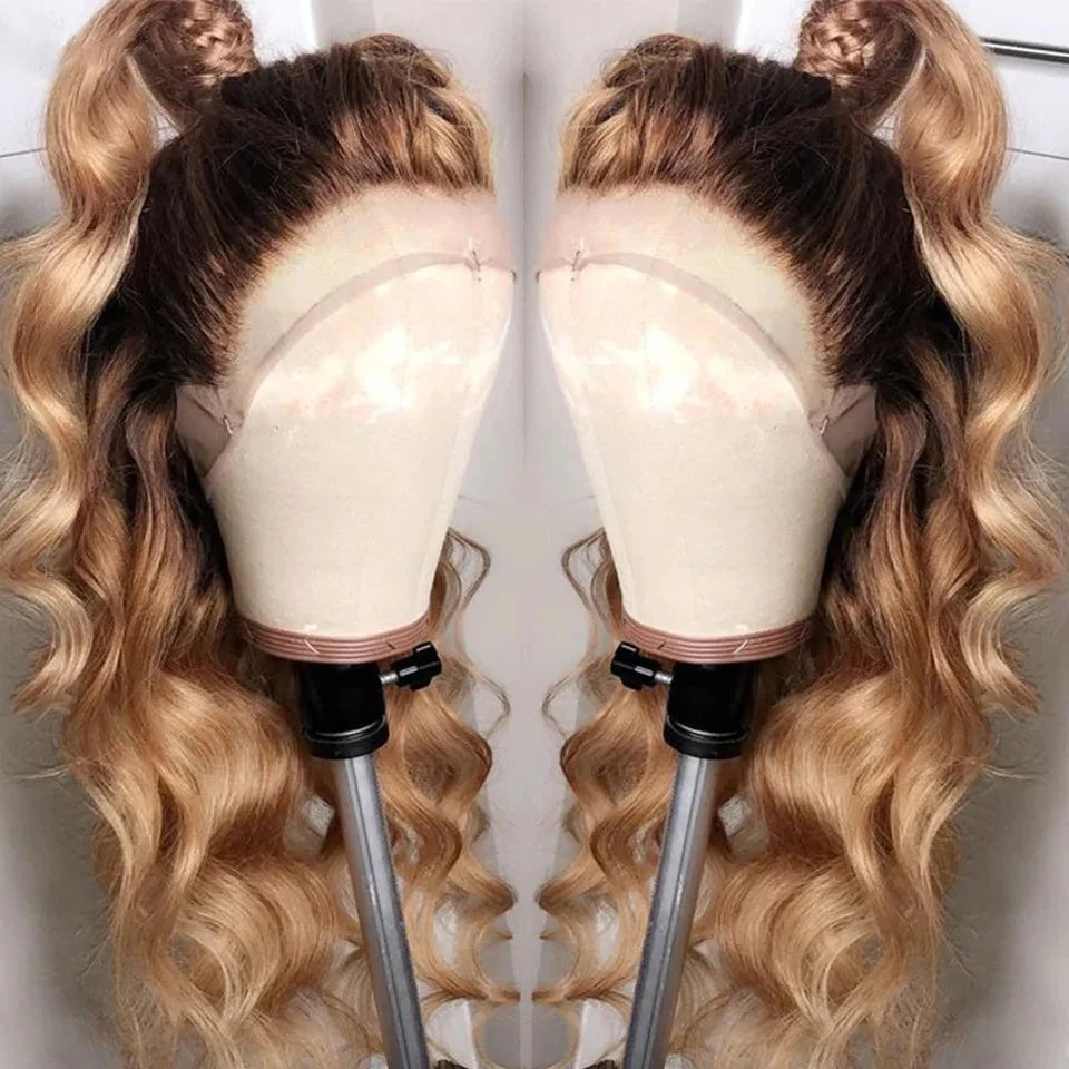 Honey Blonde Wig Body Wave