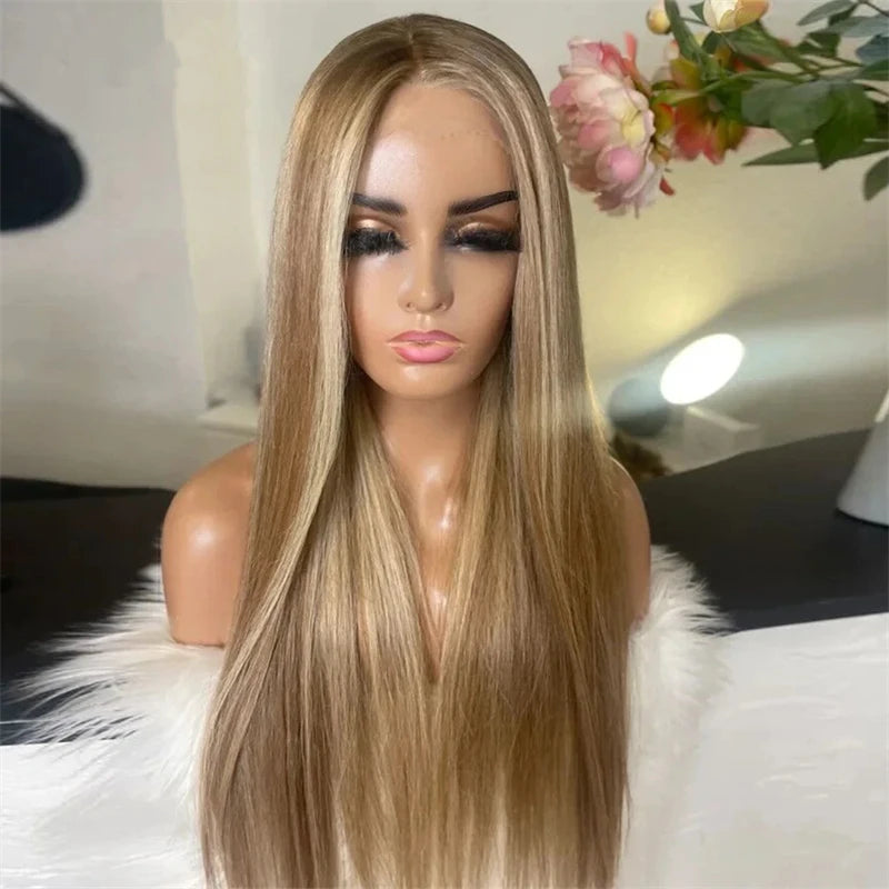 Ombre Glueless Honey Blonde Wig