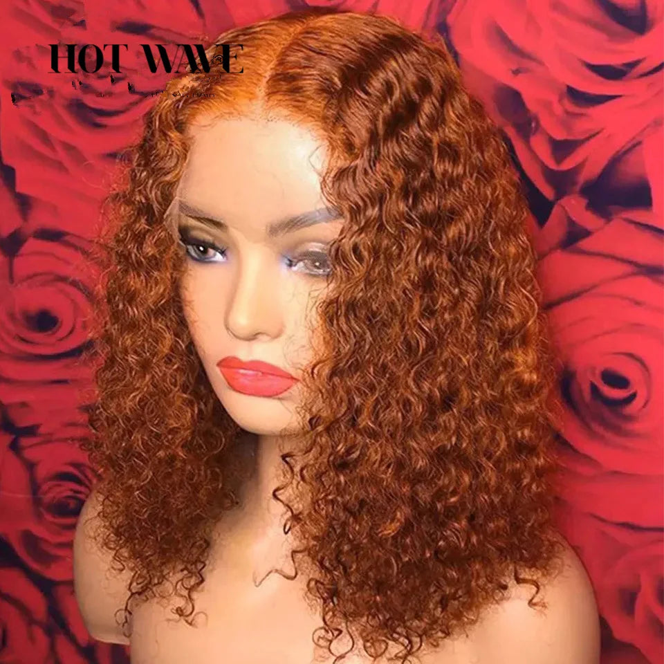 Ginger Short Curly Wigs