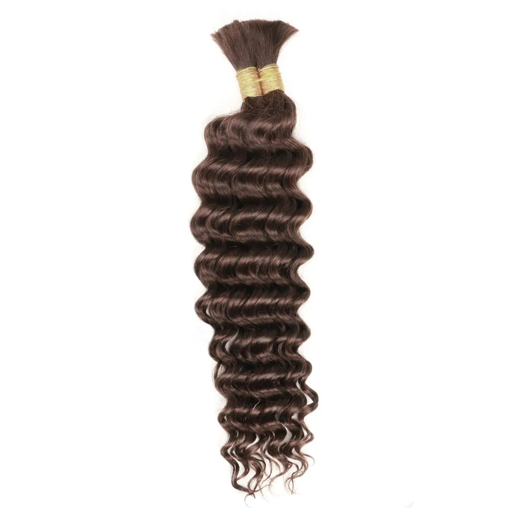 Bulk Braiding Hair Deep Wave Curly