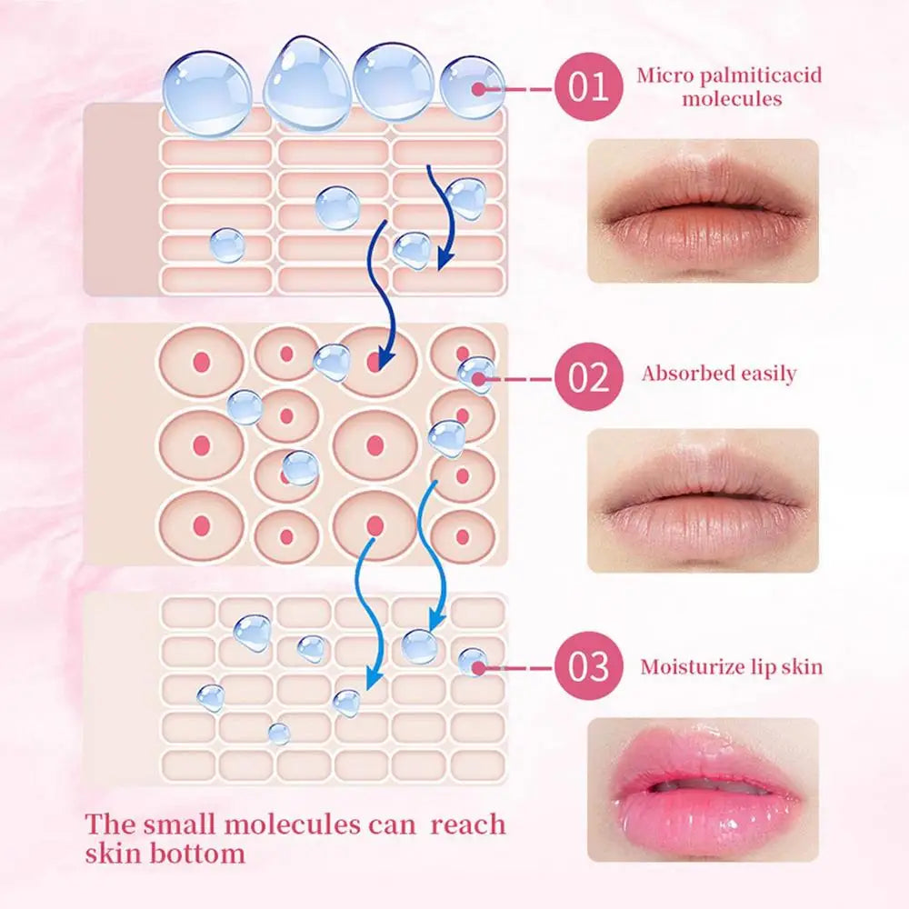 New 1pcs Tinted Lip Glow Serum Essential Oil Moisturizing Lip