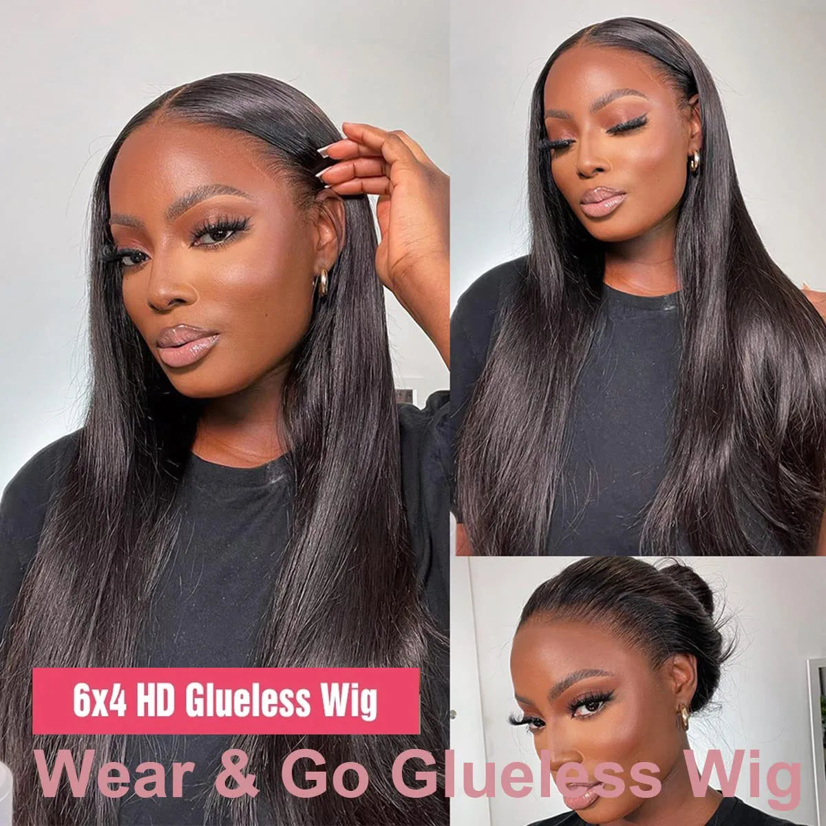 Wear Go Glueless Wig Bone Straight