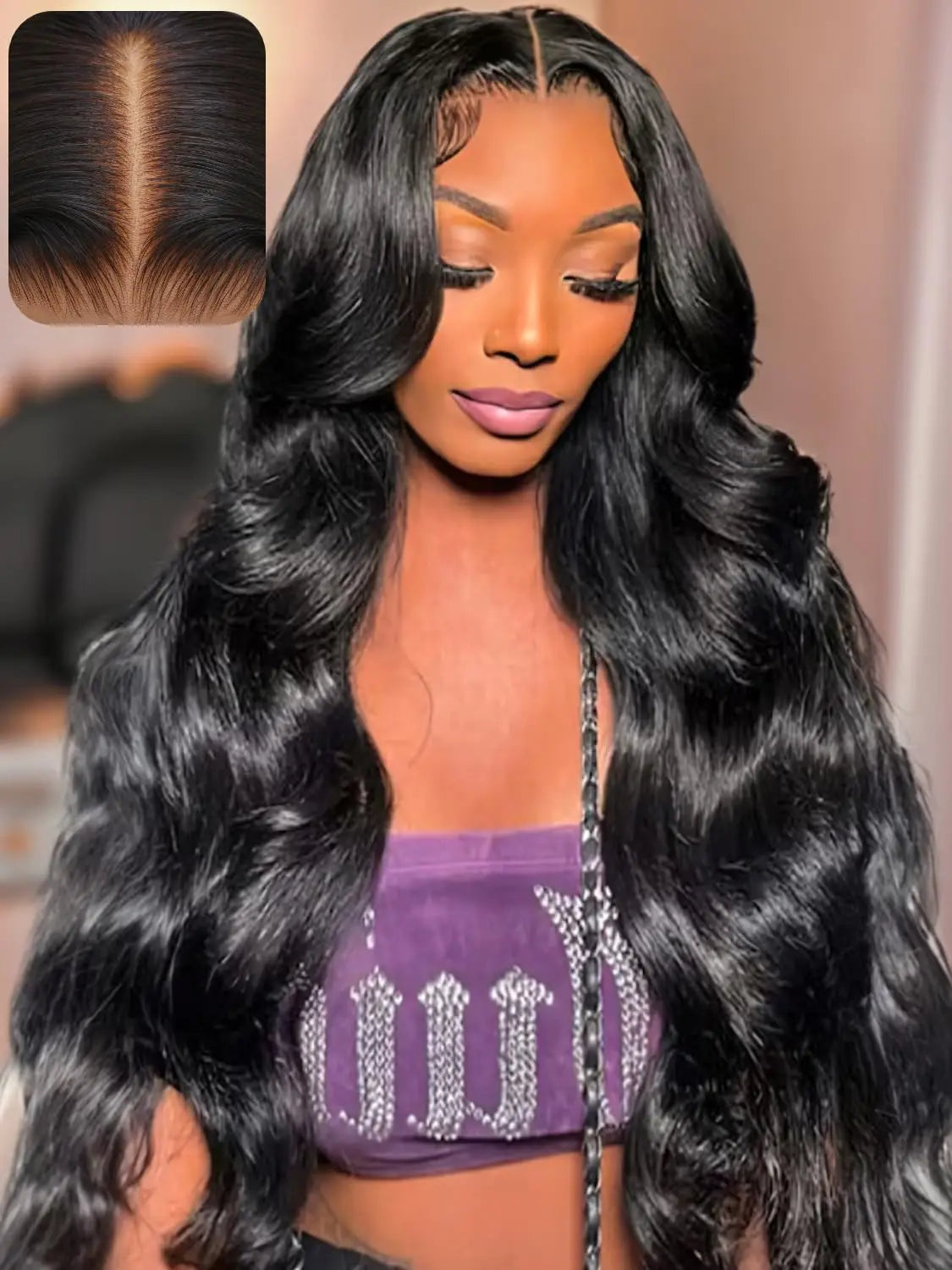 Human Hair Glueless HD Lace Front Wigs