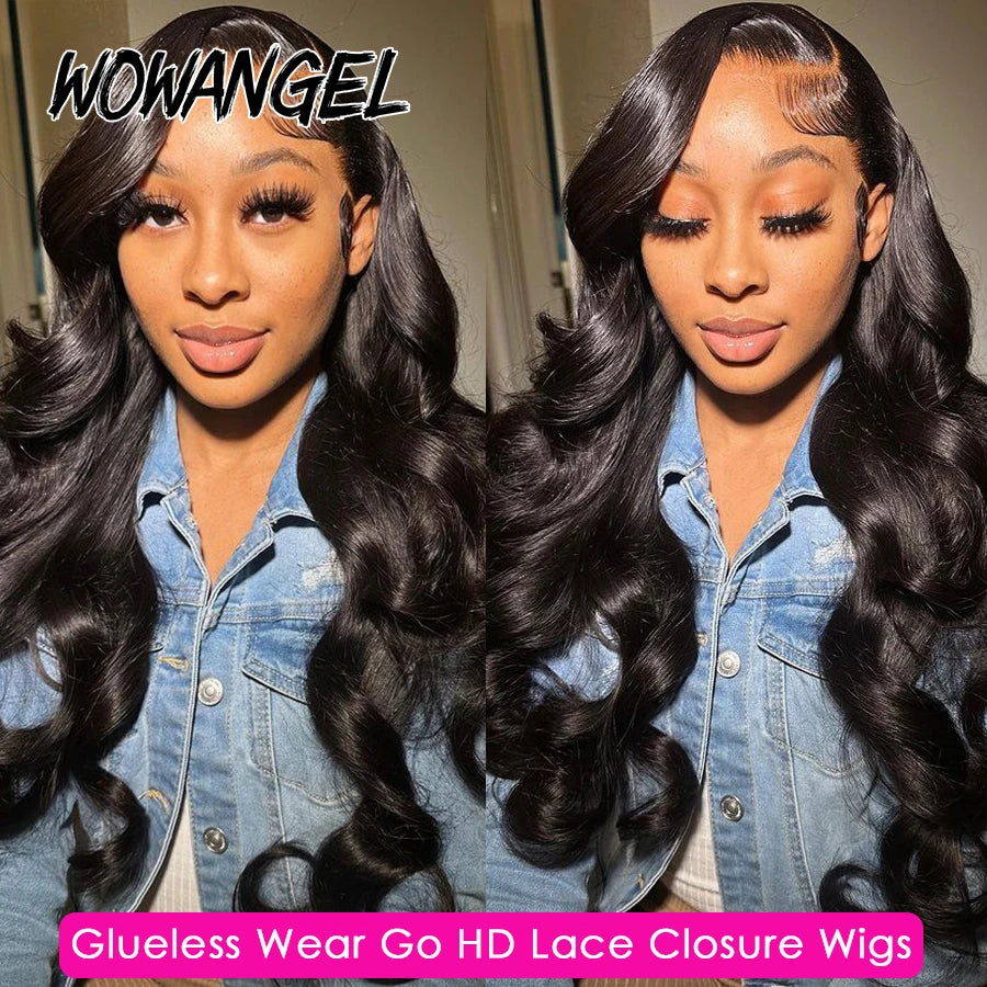 Lace Closure Glueless Real HD Lace Wigs