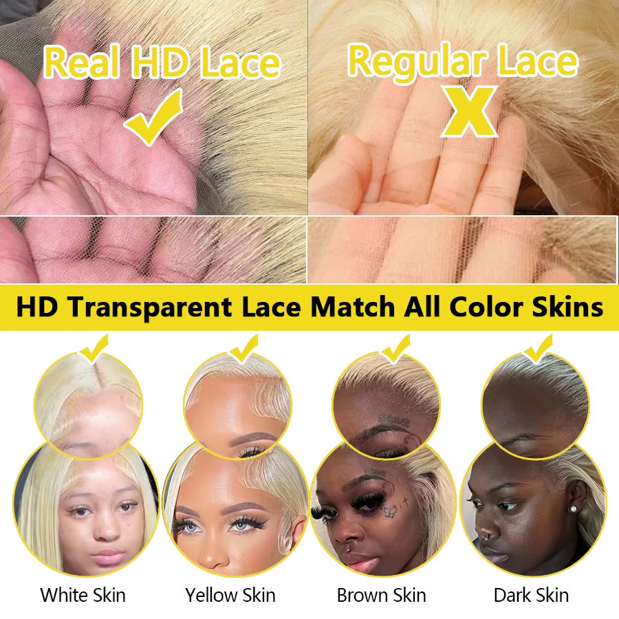 Blonde HD Lace Frontal Wig