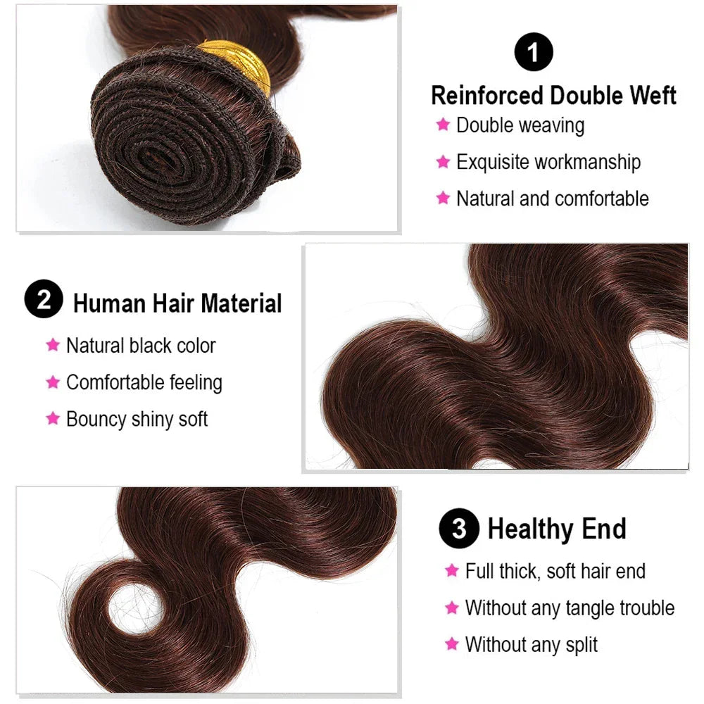 Remy Hair Extensions Brazilian Double Draw