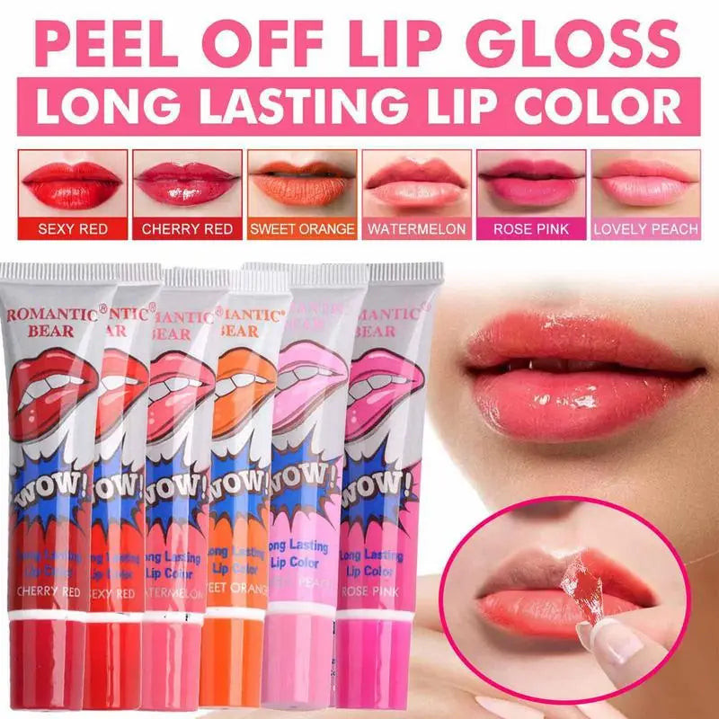 Makeup Peel Off Liquid Lipstick Waterproof