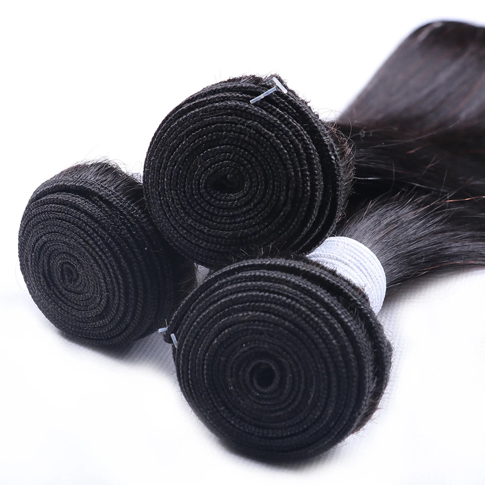 Natural Color Brazilian Human Hair Body Wave Bundles