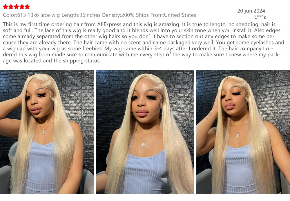 Blonde HD Lace Frontal Wig