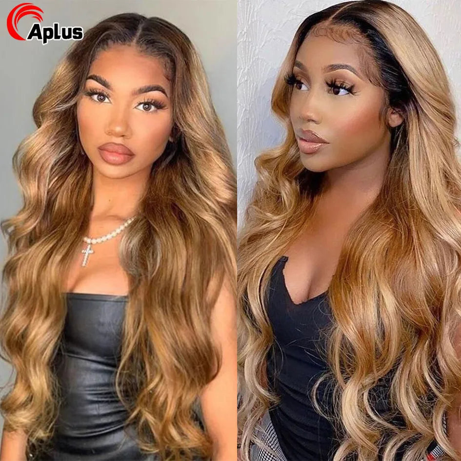 Honey Blonde Wig Body Wave