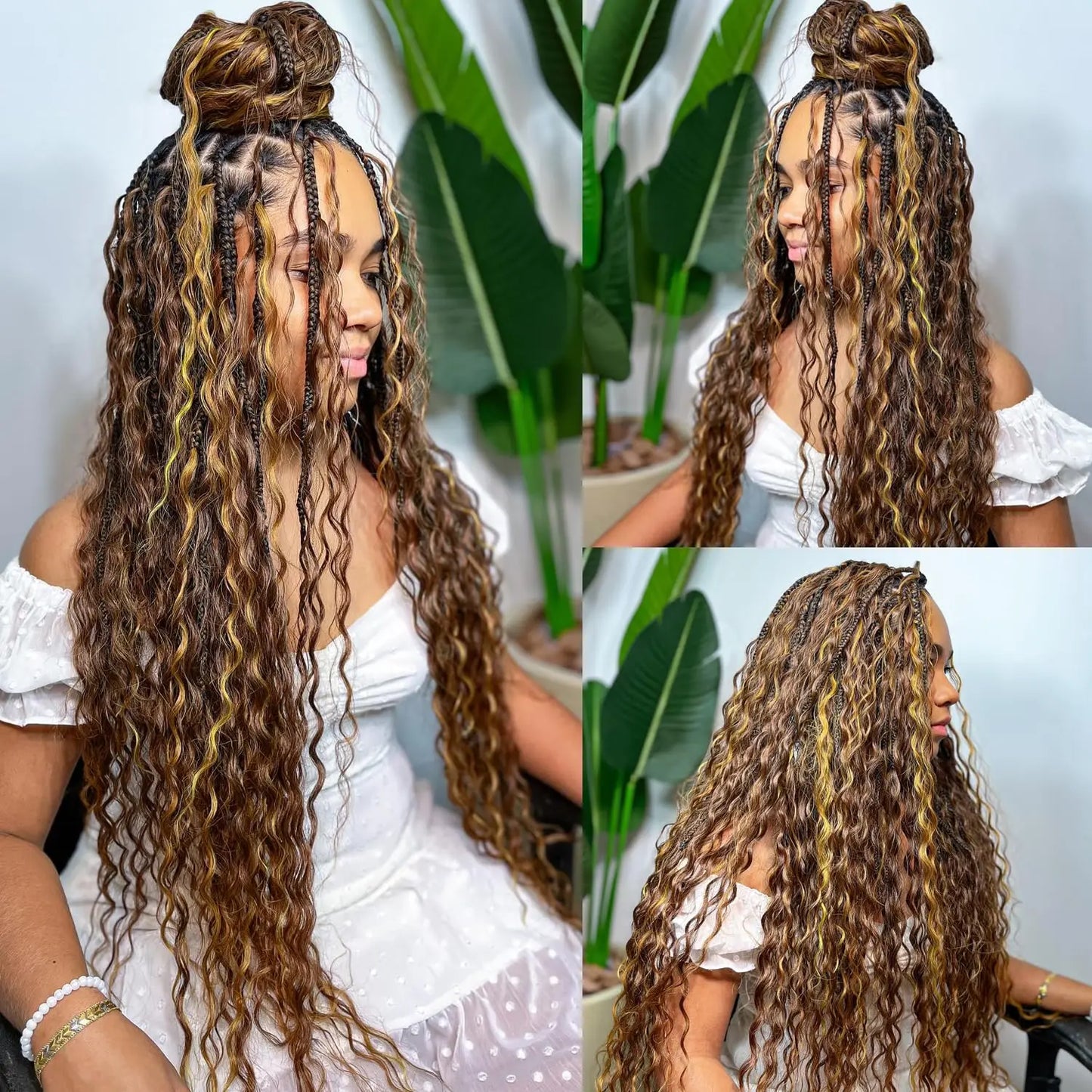 Bulk Braiding Hair Deep Wave Curly