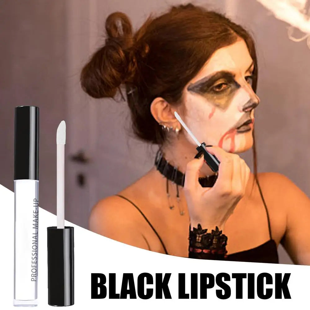 Halloween Lip-gloss Waterproof Sexy White Black