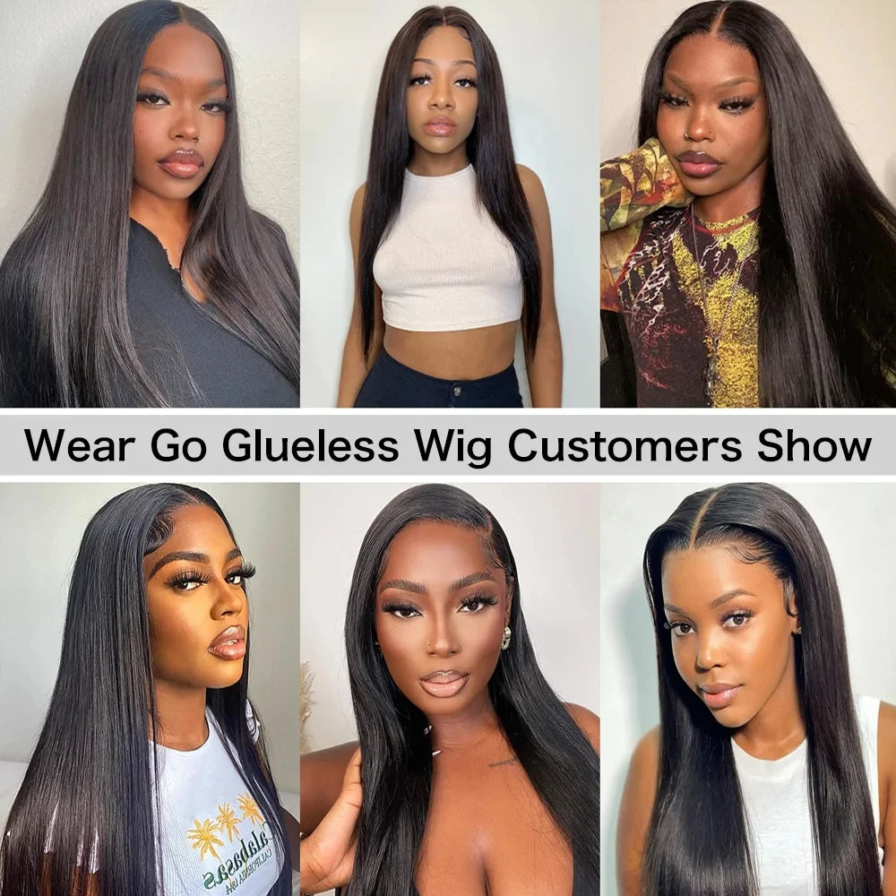 Wear Go Glueless Wig Bone Straight