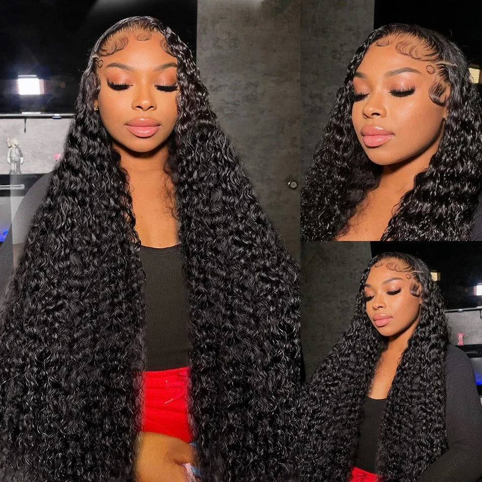 Brazilian Kinky Curly Lace Front Wigs