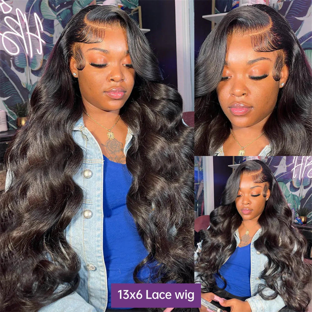 HD Body Wave Wig Pre Plucked Glueless