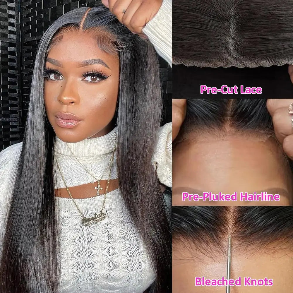 Wear Go Glueless Wig Bone Straight