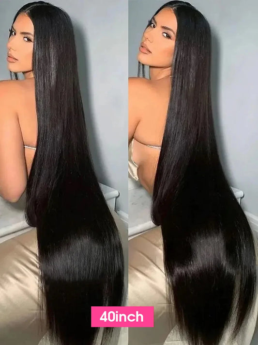 Human Hair HD Glueless Lace Frontal Wigs