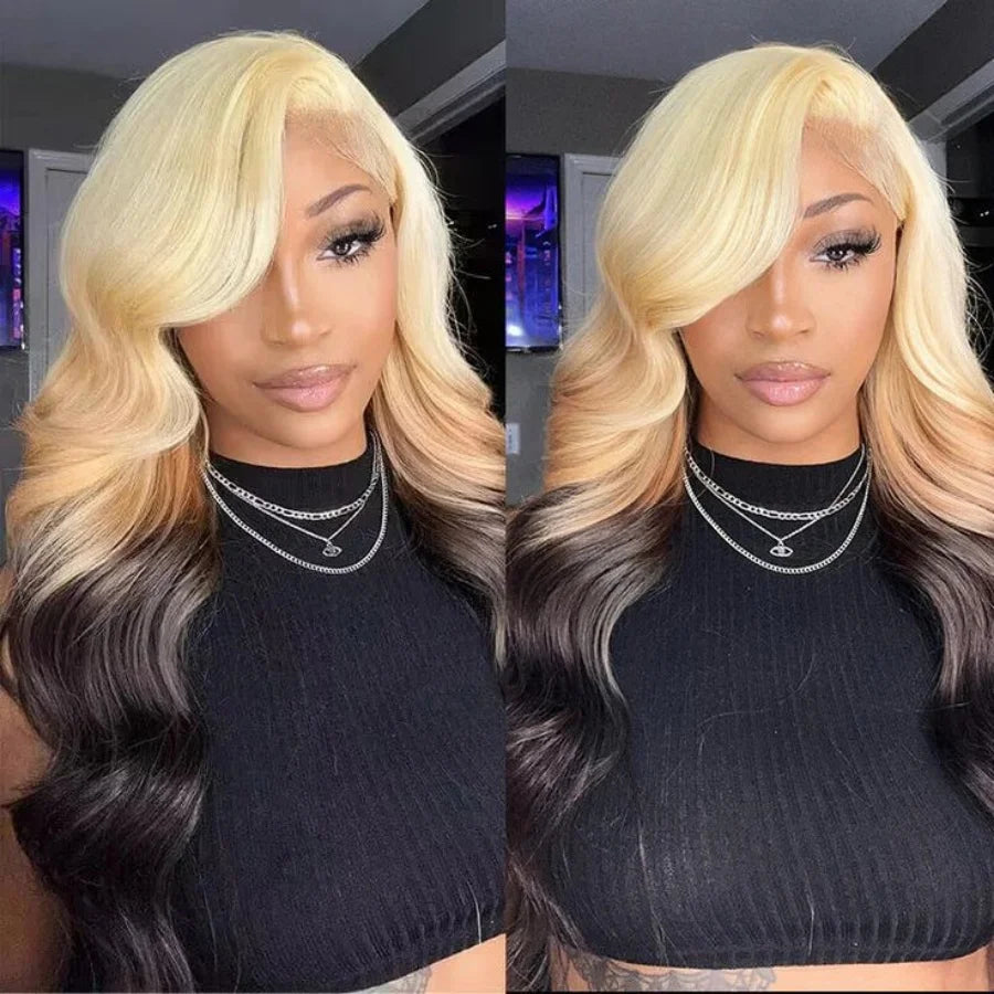 Brown Synthetic Glueless Lace Front Wigs