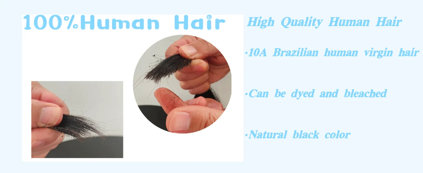 Deep Wave Bulk Human Hair for Braiding