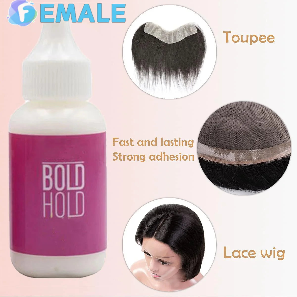 Bold Hold Lace Glue Waterproof