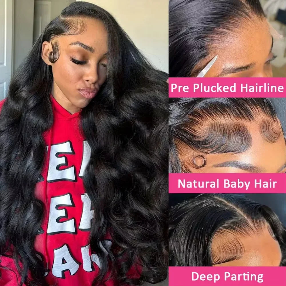 HD Lace Full Frontal Wig Body Wave