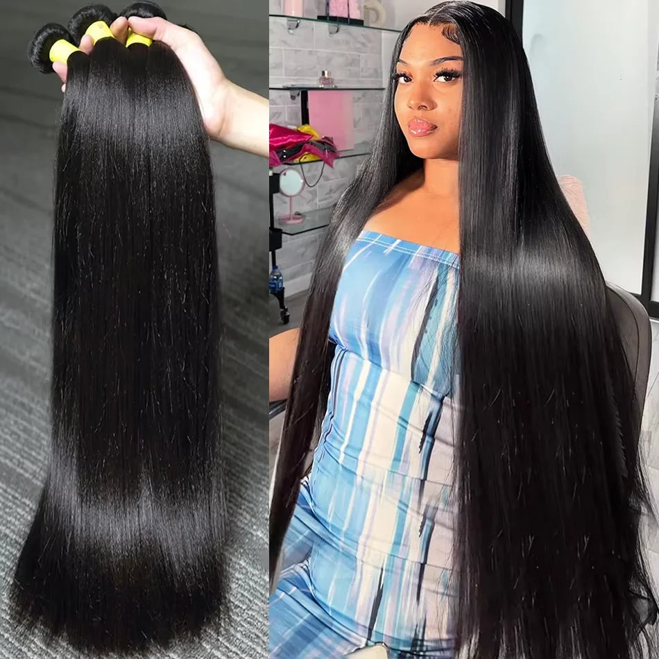 Natural Color Brazilian Human Hair Body Wave Bundles