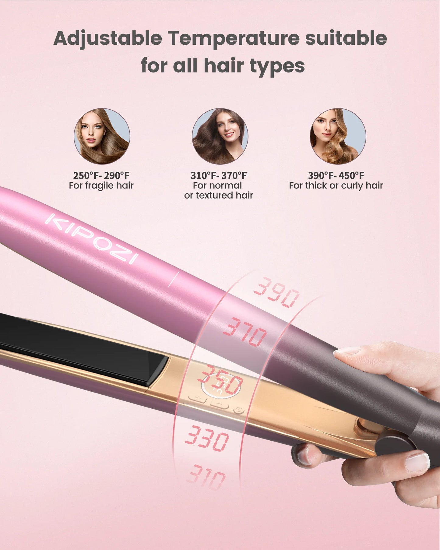 Luxury Hair Straightener Professional Flat Iron