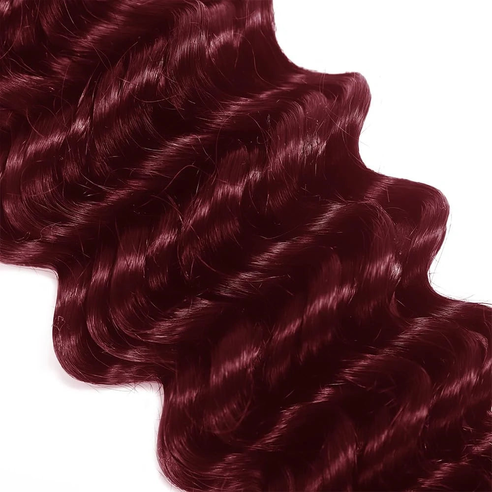 Deep Wave Bulk Human Hair for Braiding