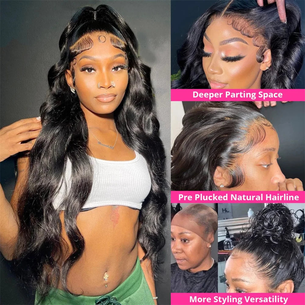 Human Hair Pre Plucked 360 Wig