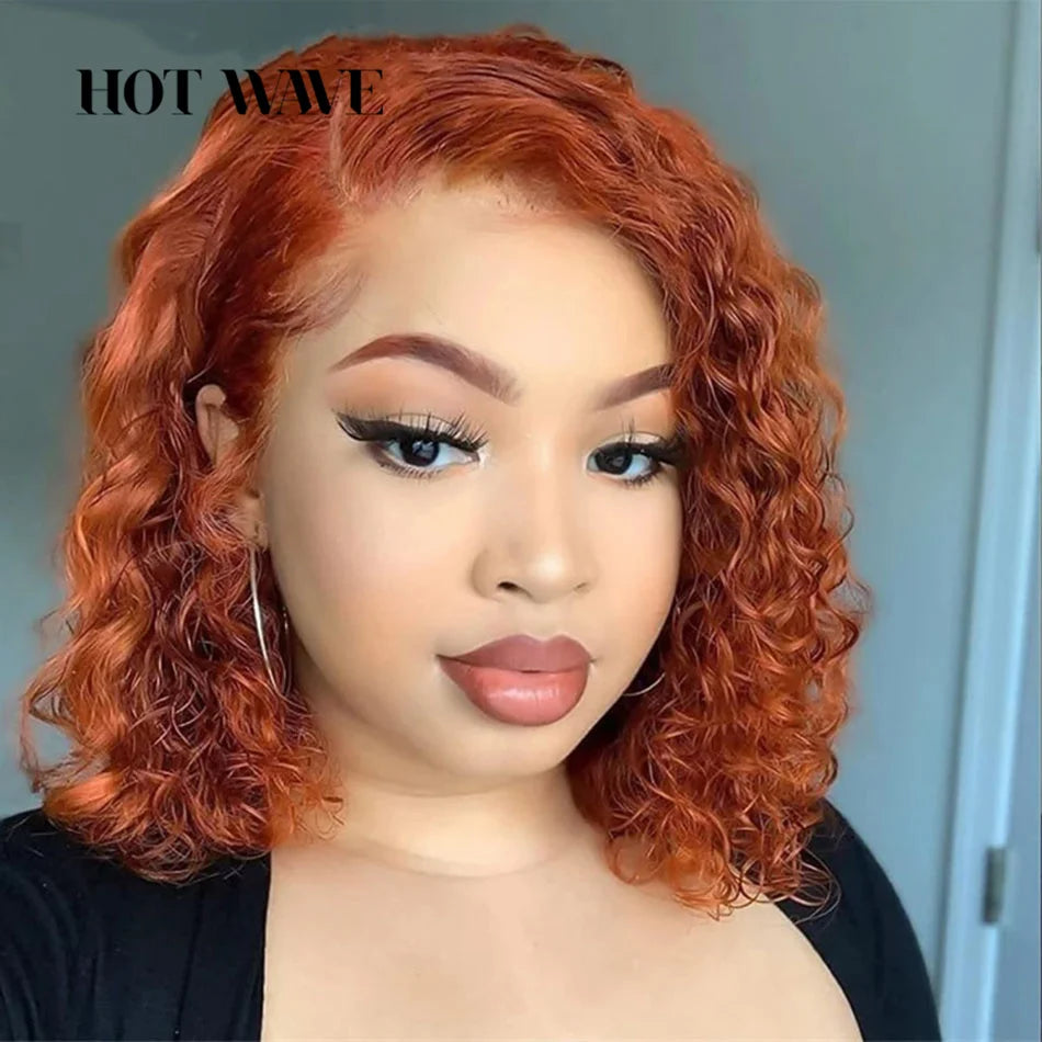 Ginger Short Curly Wigs