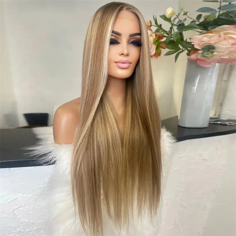 Ombre Glueless Honey Blonde Wig