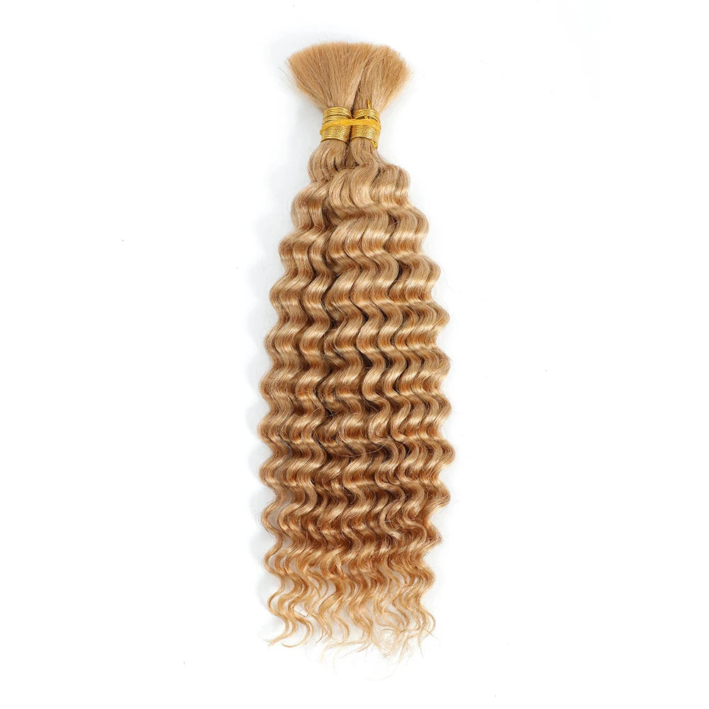 Human Braiding Hair Bundle Deep Wave