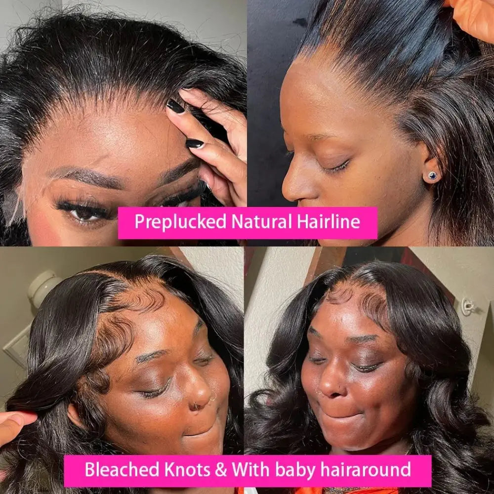 HD Lace Full Frontal Wig Body Wave