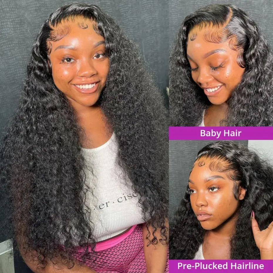 Deep Wave Lace Front Wigs