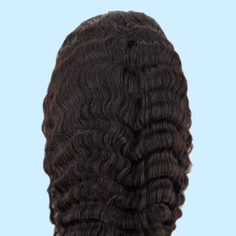 Deep Wave 13x4 Transparent Lace Front Wig